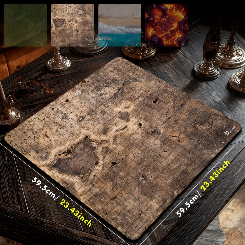 Authentic Role-Playing Game Battle Mats for D&D